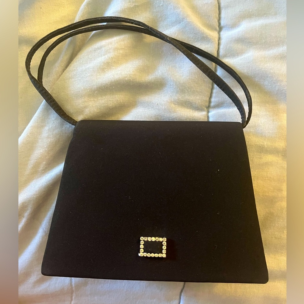 Retro 90ies Black Evening Bag